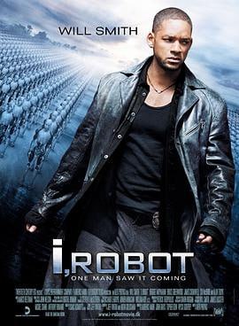 我，机器人 (2004)评分：8.2类型：动作,科幻,悬疑,惊悚 简介：公元2035年，是人和机器人和谐相处的社会，智能机器人作为最好的生产工具和人类伙伴，逐渐深入人类生活的各个领域，而由于机器人“三大法则”的限制，人类对机器人充满信任，很多机器人甚至已经成为家庭成员