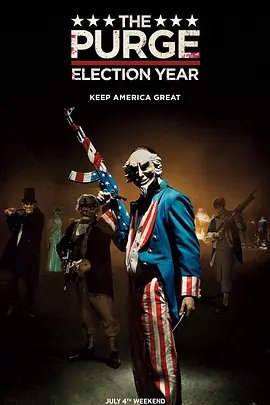 资源的名称：【2016】【4K蓝光原盘+高清MKV版】人类清除计划3 4K REMUX (2016...描述：导演: 詹姆斯·德莫纳克编剧: 詹姆斯·德莫纳克主演: 弗兰克·格里罗 / 伊丽莎白·米切尔 / 麦凯尔泰·威廉逊 / 约瑟夫·朱利安·索里亚 / 贝蒂·加布里埃尔 / 更多...类型: 科幻 / 惊悚 / 犯罪制片国家/地区: 美国语言: 英语 / 俄语上映日期: 2016-07-01(美国)片长: 109分钟又名: 国定杀戮日：大选狂屠(港) / 国定杀戮日：大选之年(台) / 人类清除计划：无法无天 / The Purge 3 / 新人类清除计划一年一度的国定杀戮日即将到来，与此同时，美国总统大选也到了如火如荼的阶段，一方是创立并推行国定杀戮日的NFFA的代言人艾德 ....社区链接：点击查看隐藏信息：点击查看🏷 文件类型：#4K原盘 👨🏼‍🚀 分享来源：用户链接