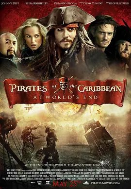 资源的名称：【2007】【4K蓝光原盘+高清MKV版】加勒比海盗3：世界的尽头...描述：导演: 戈尔·维宾斯基编剧: 泰德·艾略特 / 特里·鲁西奥主演: 约翰尼·德普 / 杰弗里·拉什 / 奥兰多·布鲁姆 / 凯拉·奈特莉 / 杰克·达文波特 / 更多...类型: 动作 / 奇幻 ....💬️隐藏信息：点击查看🏷 文件类型：#4K原盘 🔗社区链接：点击查看👨🏼‍🚀 分享来源：用户链接