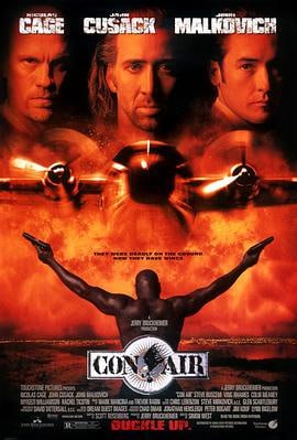 空中监狱 (1997)评分：8.2类型：剧情,动作,惊悚,犯罪 简介：空中监狱是美国运送全美最危险的罪犯而专设的飞机
