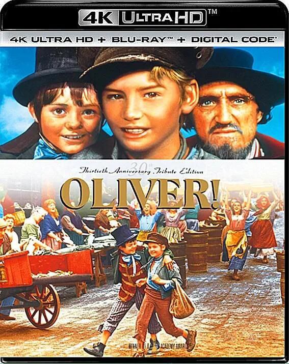 名称：《雾都孤儿》欧版 4K 原盘REMUX [国英双语] [内封简英特效字幕]描述：奥利弗（马克·莱斯特 Mark Lester 饰）是一名孤儿，从小在教会中长大