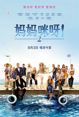 资源的名称：【4K蓝光原盘+高清MKV版】妈妈咪呀2 4K REMUX (2018)47.47 GB描述：导演: 欧·帕克编剧: 欧·帕克主演: 莉莉·詹姆斯 / 阿曼达·塞弗里德 / 朱丽·沃特斯 / 克里斯汀·芭伦斯基 / 皮尔斯·布鲁斯南 / 更多...类型: 喜剧 / 爱情 / 歌舞制片国 ....💬️隐藏信息：点击查看🏷 文件类型：#4K原盘 🔗社区链接：点击查看👨🏼‍🚀 分享来源：用户链接