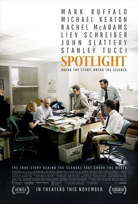 聚焦 (2015)评分：8.8类型：剧情,传记 简介：“聚焦”是波士顿环球报的一个专栏，罗比·罗宾森（迈克尔·基顿饰）是"聚焦"栏目的编辑，栏目拥有一个独立的调查小组，组员包括萨夏·菲弗（瑞秋·麦克亚当斯饰），迈克尔（马克·鲁弗洛饰）…… 1080P蓝光原盘[美版原盘 DIY 简繁+双语特效字幕][DTS-HDMA 7.1][30.12G] 