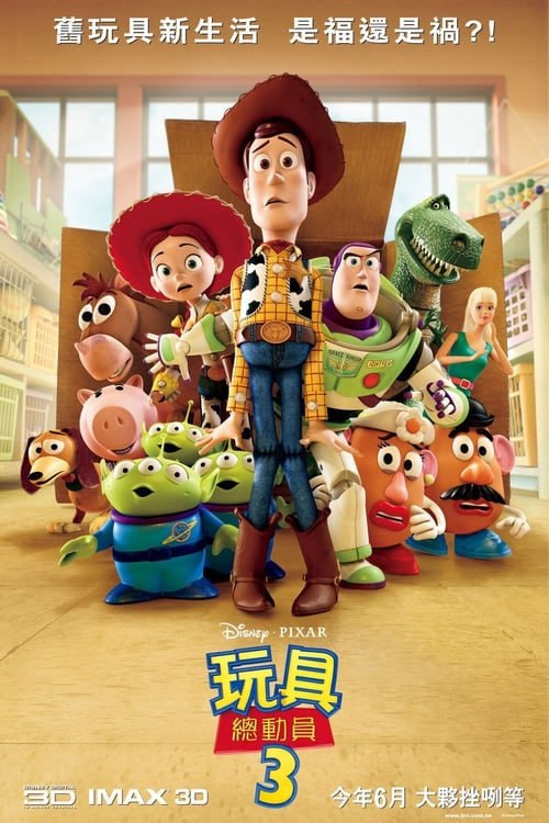 名称：玩具總動員3（2010 年）4K蓝光原盘REMUX 国英双音描述：安迪已經畢業了，即將成為大學生，而他的玩具，包括胡迪、巴斯光年都面臨著被放在閣樓上的命運
