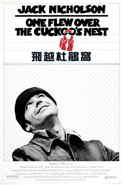 名称：飛越瘋人院(1975年)     4K  蓝光REMUX原盘  内封字幕描述：975年上映的美国心理喜剧片[4]，第2部囊括五项奥斯卡至尊奖项的电影（至今共3部），世界电影艺术历史上最经典的美国巨著之一，被称为“影视表演的必修课”