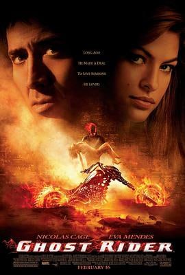 灵魂战车 (2007)评分：6.8类型：动作,惊悚,奇幻 简介：约翰尼·布雷泽（尼古拉斯·凯奇饰）本是摩托车特级演员，当他发现父亲身患癌症之时，他与恶魔梅菲斯特签订了契约