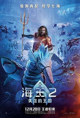 海王2：失落的王国 (2023)评分：6.2类型：动作,科幻,奇幻,冒险 简介：曾经不修边幅的亚瑟·库瑞（杰森·莫玛JasonMomoa饰），经过了一番磨难和艰苦拼杀之后，终于成为亚特兰蒂斯万众瞩目的海王