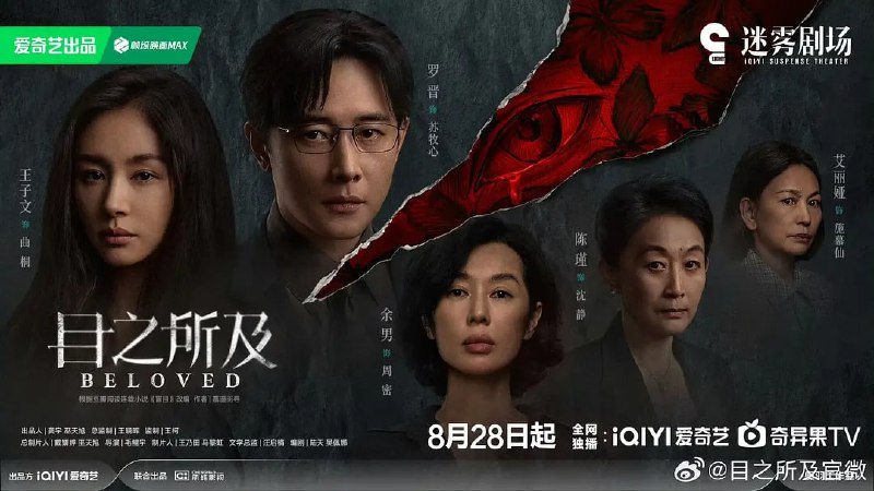 名称：目之所及 (2025) 全16集【1080P 无广告无台标无字幕 罗晋/王子文】描述：本剧改编自豆瓣阅读连载小说《盲目》，作者慕遥而寻