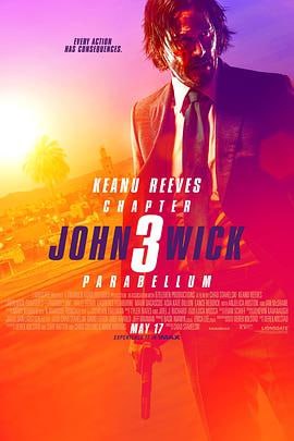 疾速追杀3 (2019)简介：约翰·威克经历了前两次的追杀、特攻之后，由于执意破坏酒店规矩，因而遭到悬赏通缉，全球杀手闻风而至、一路追杀