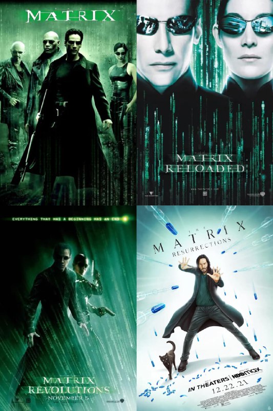 名称：黑客帝国系列 4K 杜比视界 国语音轨 特效字幕描述：网络黑客尼奥（基奴李维斯 饰）对这个看似正常的现实世界产生了怀疑