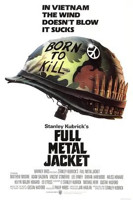 资源的名称：【1987】【4K蓝光原盘+高清MKV版】全金属外壳4K REMUX(1987)【55...描述：本帖最后由 乃许 于 2023-12-29 15:48 编辑 导演: 斯坦利·库布里克编剧: 斯坦利·库布里克 / 迈克尔·海尔 / 古斯塔夫·哈斯福德主演: 马修·莫迪恩 / 亚当·鲍德温 / 文森特·多诺费奥 / 李·厄米 / 道林·海伍德 / 更多...类型: 剧情 / 战争制片国家/地区: 英国 / 美国语言: 英语 / 越南语上映日期: 1987-06-17片长: 116 分钟又名: 烈血焚城(港) / 金甲部队(台) / 金甲战士越战期间，美军大量征兵