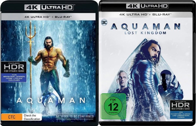 名称：《海王》两部曲合集 蓝光原盘REMUX [国英双语] [内封特效字幕]描述：影片列表：【SGNB-078 V2】《海王 (2018)》4K 杜比视界 蓝光原盘REMUX [国英双语] [内封中英特效字幕]【SGNB-329 V2】《海王2：失落的王国 (2023)》4K 杜比视界 蓝光原盘REMUX [国英双语] [内封中英特效字幕]链接：