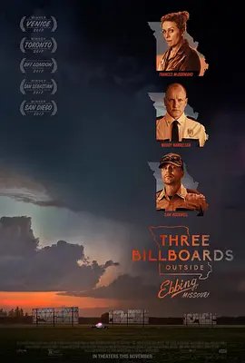 资源的名称：【2017】【4K蓝光原盘+高清MKV版】三块广告牌4K REMUX(2017)【53...描述：导演: 马丁·麦克唐纳编剧: 马丁·麦克唐纳主演: 弗兰西斯·麦克多蒙德 / 伍迪·哈里森 / 山姆·洛克威尔 / 艾比·考尼什 / 卢卡斯·赫奇斯 / 更多...类型: 剧情 / 犯罪制片国家/地区: 英国 / 美国语言: 英语上映日期: 2018-03-02(中国大陆) / 2017-09-04(威尼斯电影节) / 2017-12-01(美国)片长: 115分钟又名: 广告牌杀人事件(港) / 意外(台)米尔德雷德（弗兰西斯·麦克多蒙德 Frances McDormand 饰）的女儿在外出时惨遭奸杀，米尔德雷德和丈夫查理（约翰·哈克斯 John Hawkes 饰） ....社区链接：点击查看隐藏信息：点击查看🏷 文件类型：#4K原盘 👨🏼‍🚀 分享来源：用户链接