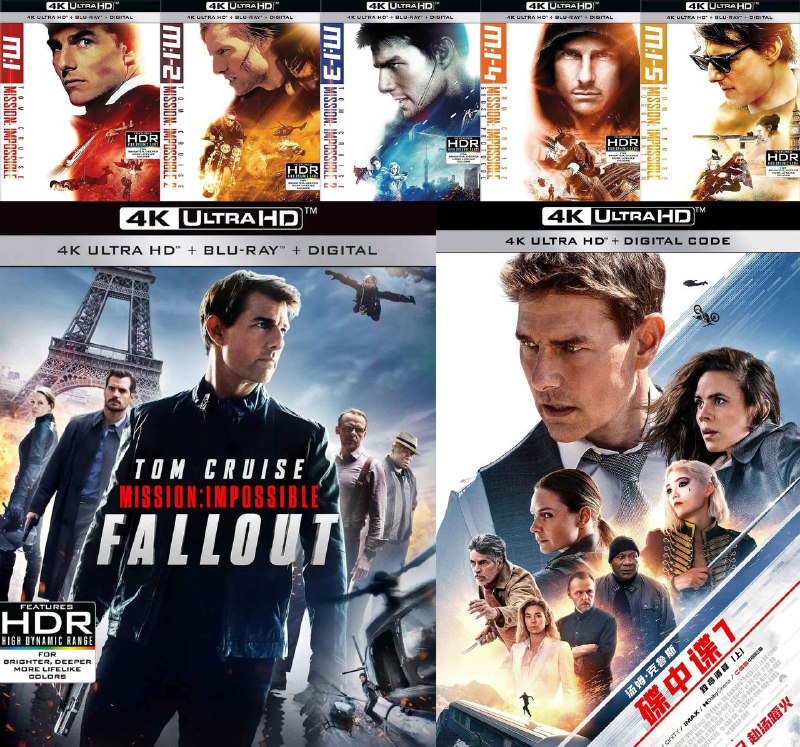 名称：《碟中谍系列》全七部 4K 杜比视界 REMUX原盘 国英双音 内封特效字幕描述：中情局获得情报，得知他们的特工中出了一个叛徒，准备将中情局布置在东欧的特工名单出卖给外国特工组织