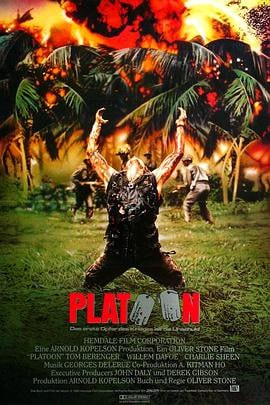 野战排 (1986)评分：8.2类型：剧情,动作,战争 简介：泰勒（查理•辛CharlieSheen饰）是越战期间的一名美国大学生，他前往越南前线去服兵役，被分到了一个步兵部队