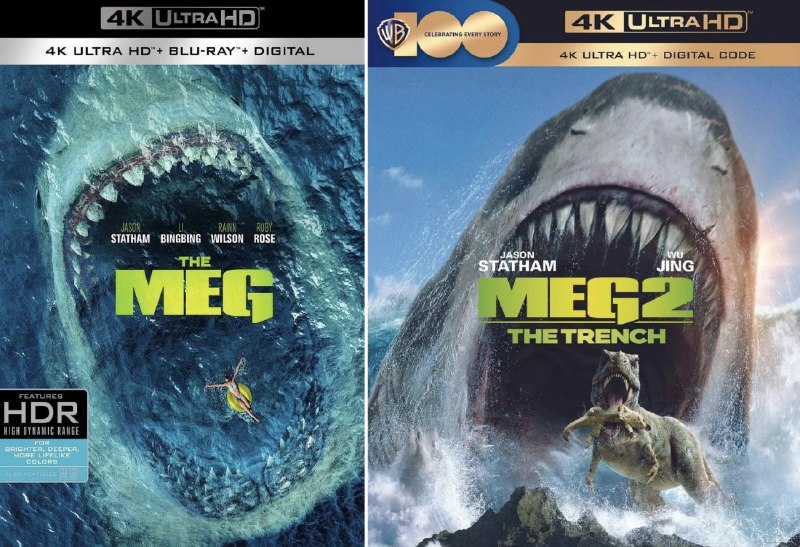 名称：《巨齿鲨》两部曲合集 蓝光原盘REMUX [国英双语] [内封特效字幕]描述：影片列表：【SGNB-063】《巨齿鲨 (2018)》4K 杜比视界 蓝光原盘REMUX [国英双语] [内封中英特效字幕]【SGNB-320】《巨齿鲨2：深渊 (2023)》4K 杜比视界 蓝光原盘REMUX [国英双语] [内封中英特效字幕]链接：